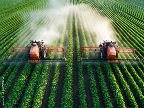 Wallpaper Mural Implementing Sustainable Agriculture Practices Farmland Aerial View Agricultural Environment Aerial Perspective Eco-Friendly Techniques Torontodigital.ca