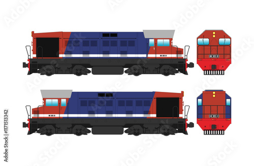 DIESEL LOCOMOTIVE BB305 JN 2.eps