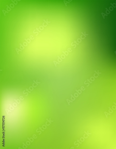 Green gradient blur effect abstract background and poster