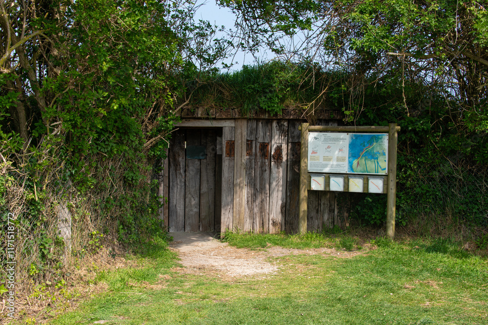 Affut, Réserve de Beauguillot, Parc Naturel Régional des Marais du Cotentin et du Bessin, Manche,50 Affut, Réserve de Beauguillot, Parc Naturel Régional des Marais du Cotentin et du Bessin, Manche,50