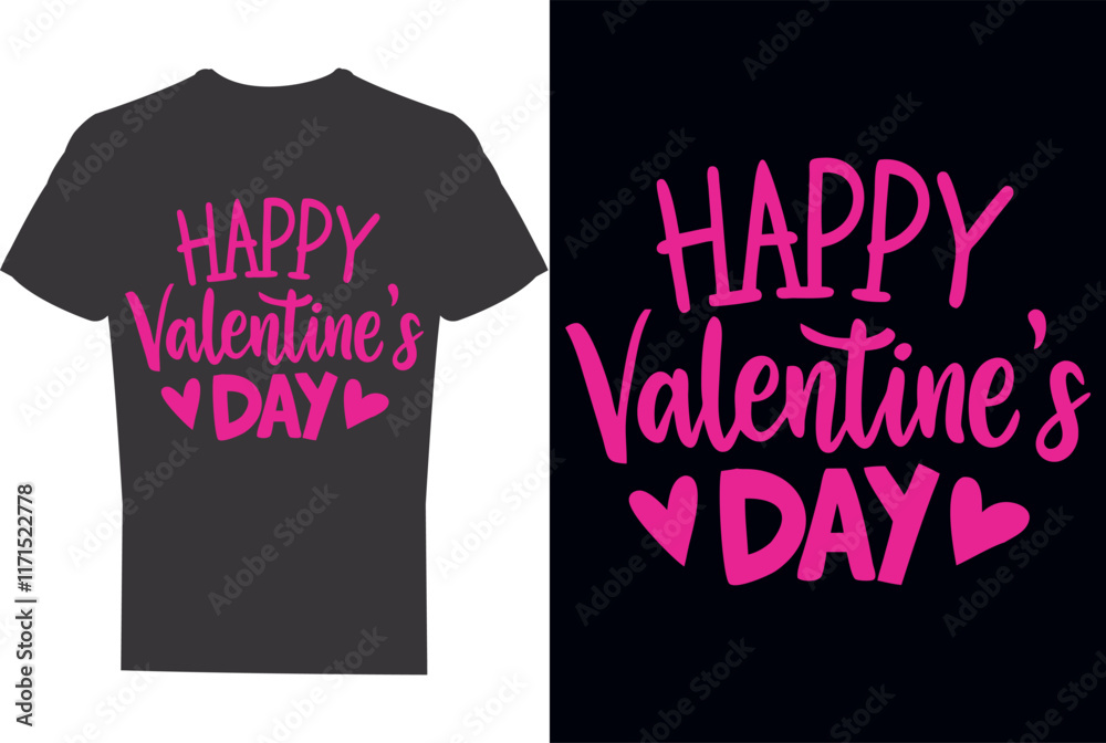 happy valentine's day t shirt design happy valentine's day t shirt design