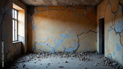 old abandoned building