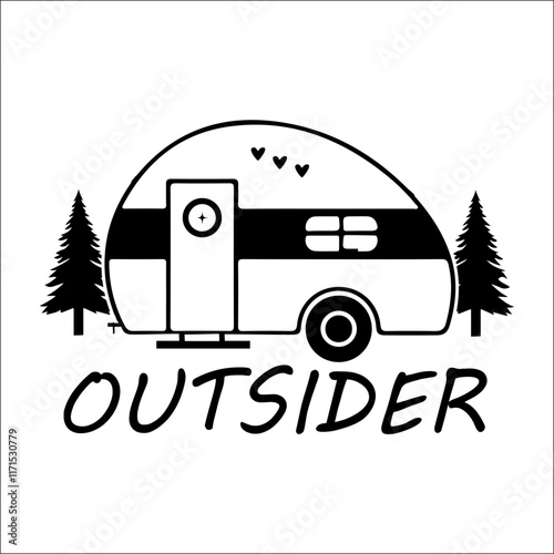 Outsider SVG Design
