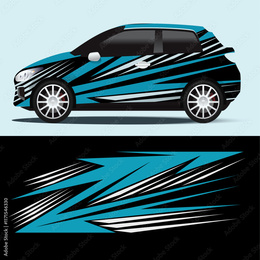 Car wrap design.