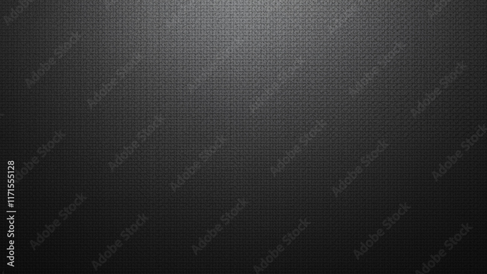 Textured black fabric background with subtle weave pattern for elegant design concept