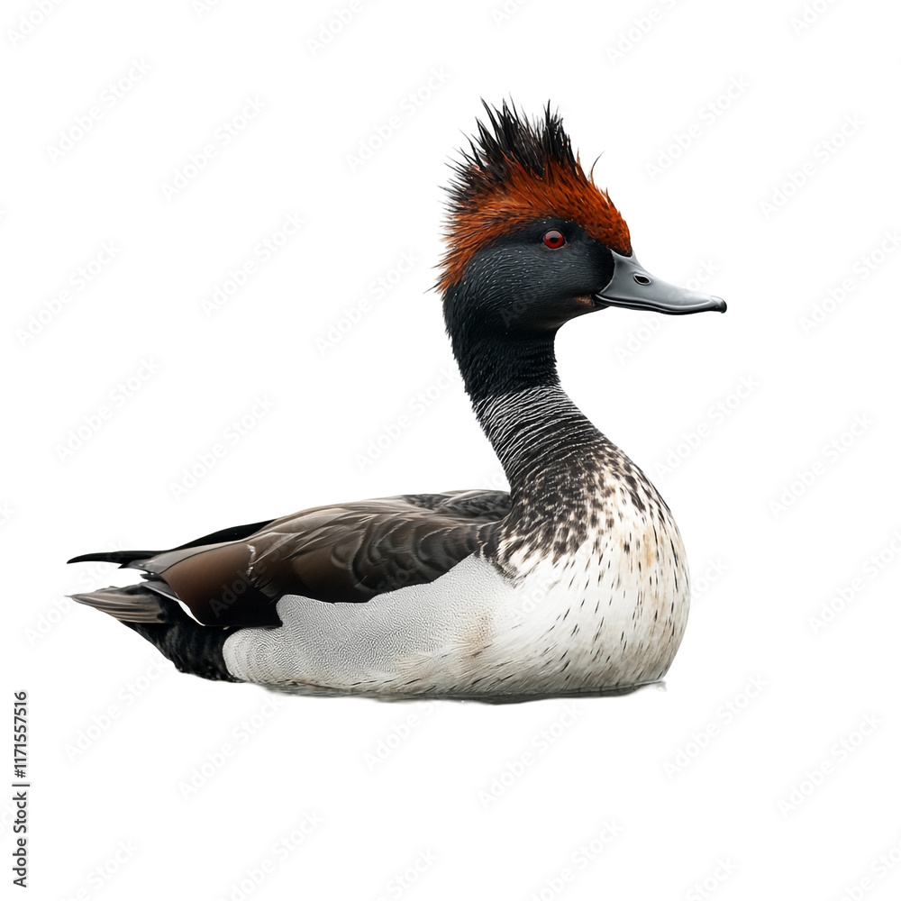 Obraz premium Red-crested Pochard Duck