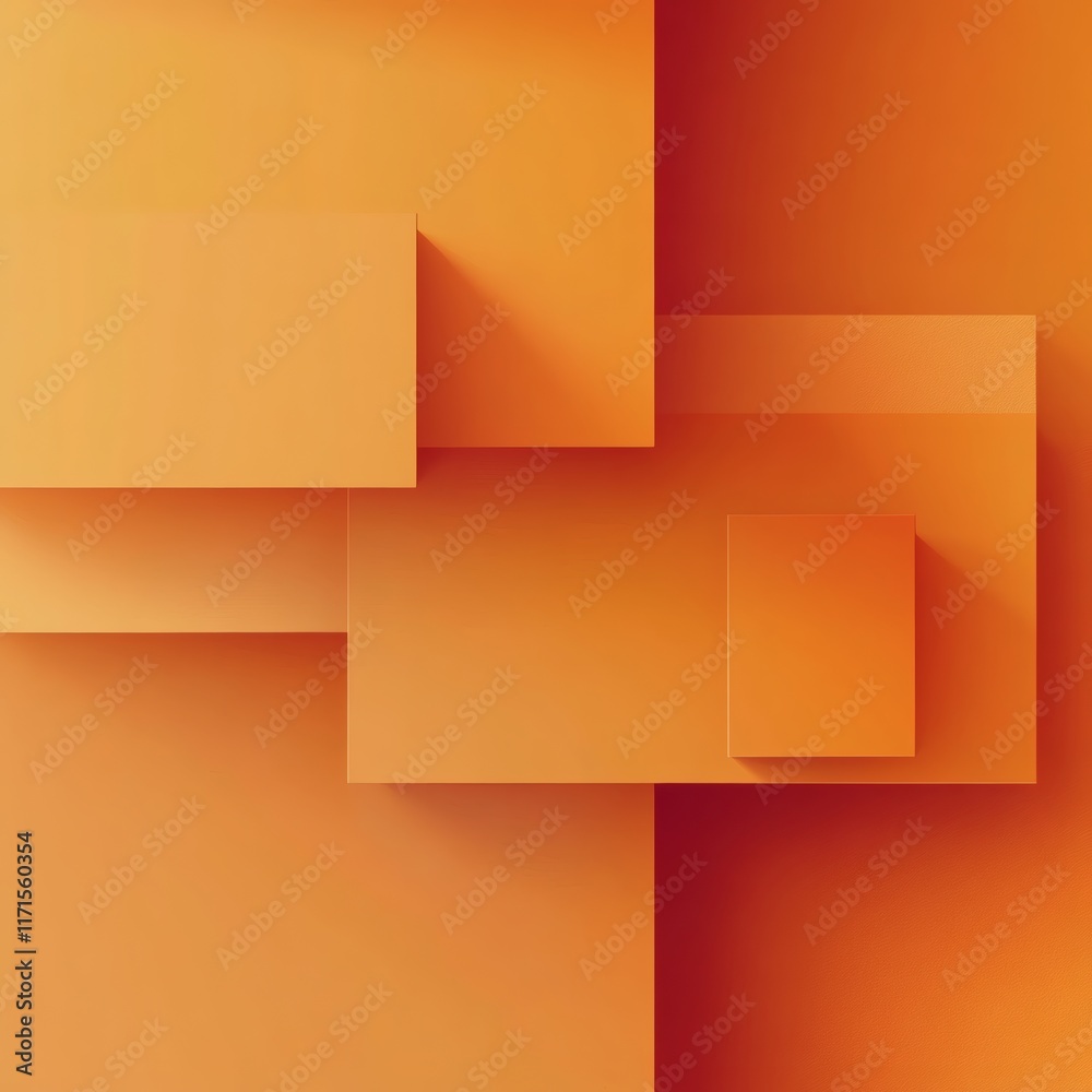 Fototapeta premium minimalistic gradient orange background
