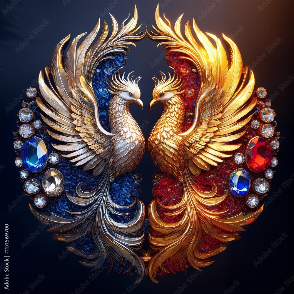 Fototapeta premium background with ornament