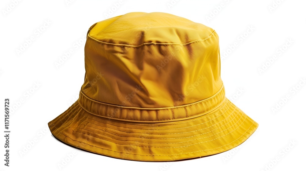 Fototapeta premium bucket hat isolated on white background