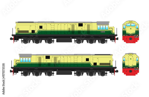 DIESEL LOCOMOTIVE CC 201 1.eps