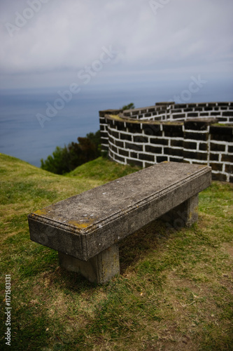 bench overlooking the sea