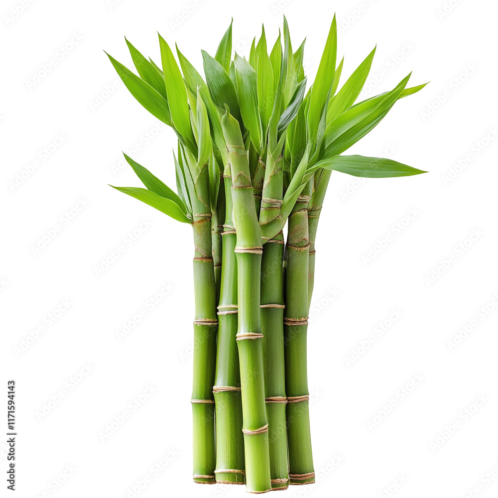 Fototapeta premium Green Bamboo Shoots