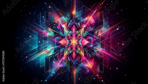 Wallpaper Mural Stellar Symmetry: Exploring the Intersection of Art and Science Torontodigital.ca