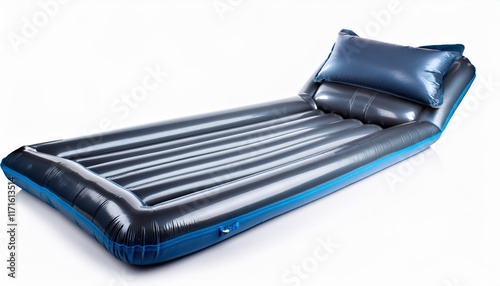  Air bed on white background