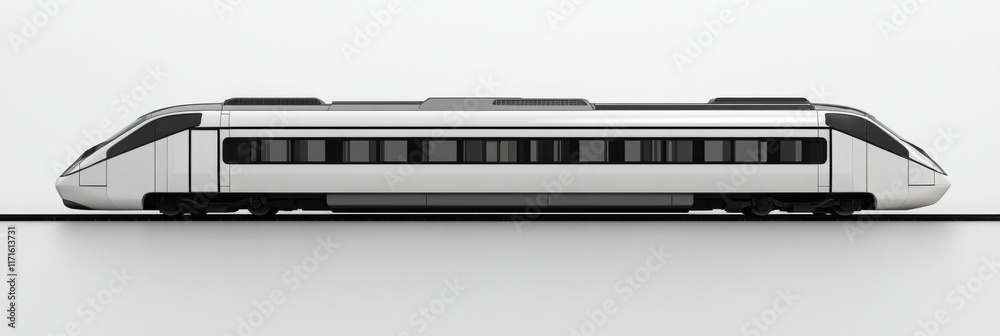 Sleek Modern High-Speed Train Design: A Journey into the Future of Rail Travel