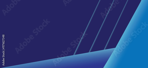 blue abstract Background. Abstract blue background with gradient color and artistic dynamic line decoration.