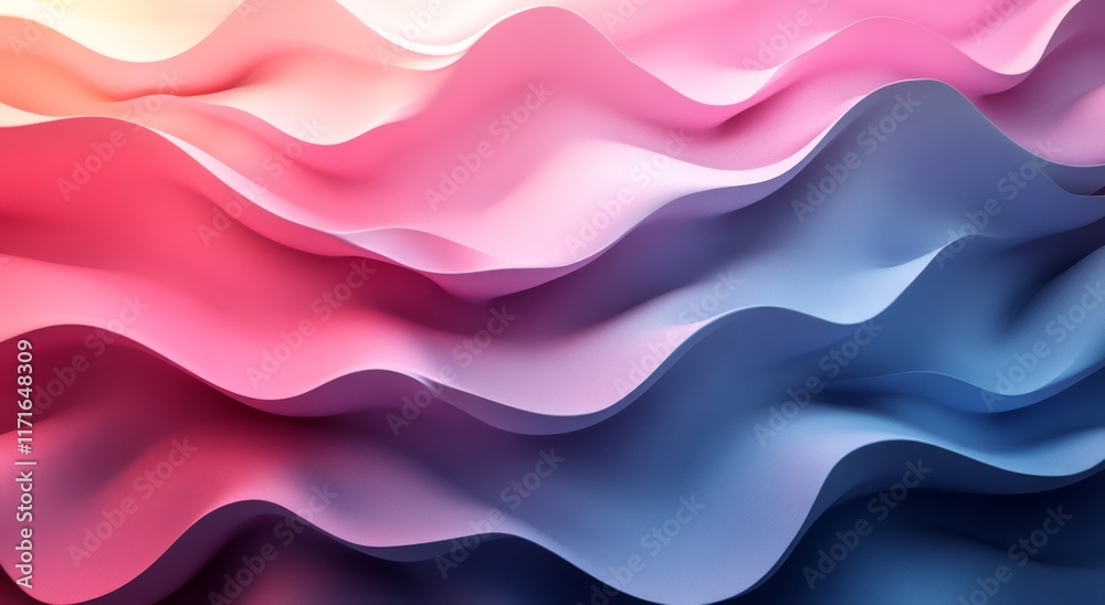 Obraz premium Pastel Flowing Texture