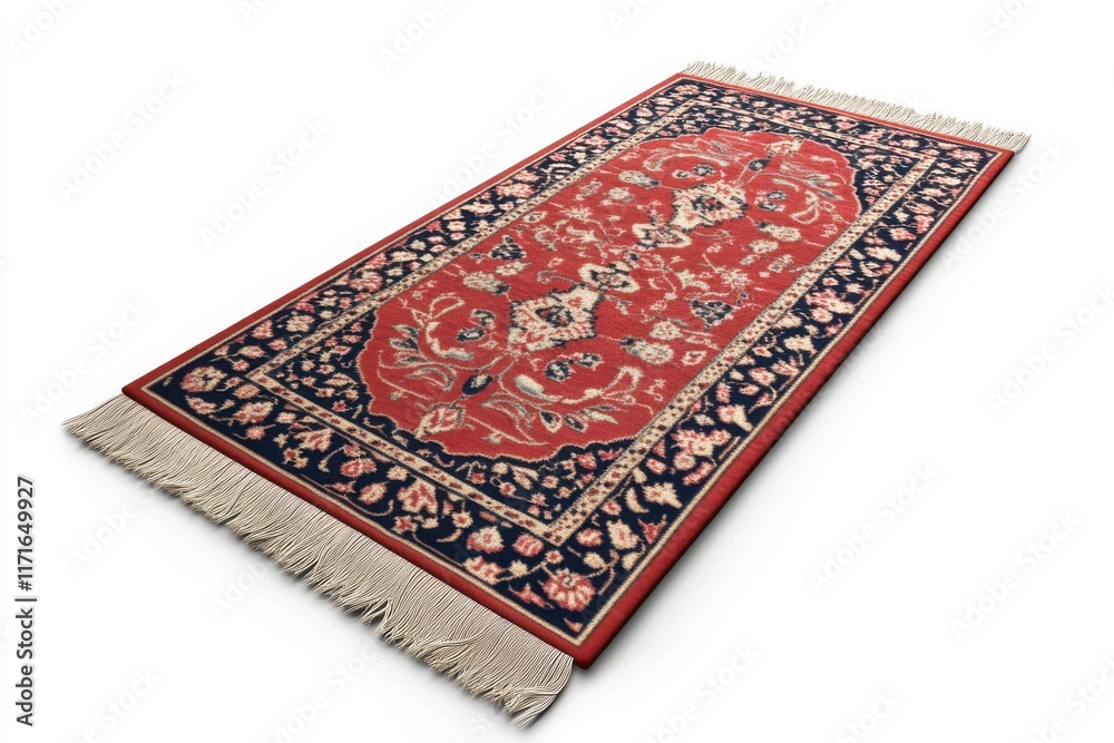 3D Prayer Mat Isolated and White Background 3D Prayer Mat Isolated and White Background