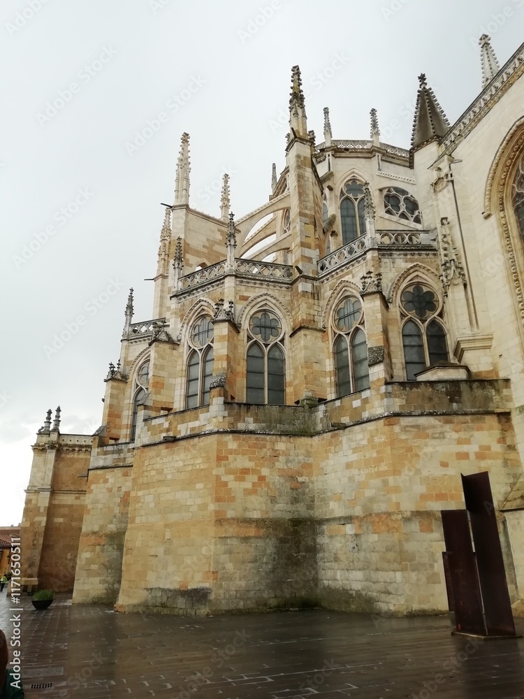 Obraz premium Catedral de Leon