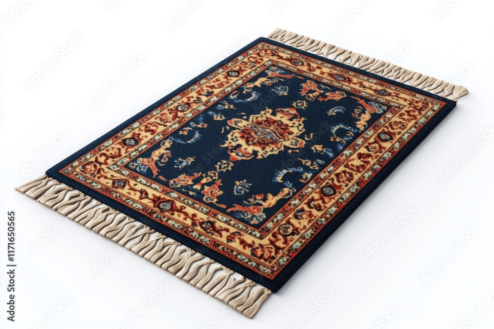 3D Prayer Mat Isolated and White Background 3D Prayer Mat Isolated and White Background
