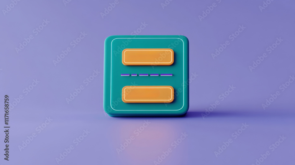 A vibrant teal and yellow icon representing equality, set against a soft purple background, symbolizing balance and fairness. A vibrant teal and yellow icon representing equality, set against a soft purple background, symbolizing balance and fairness.