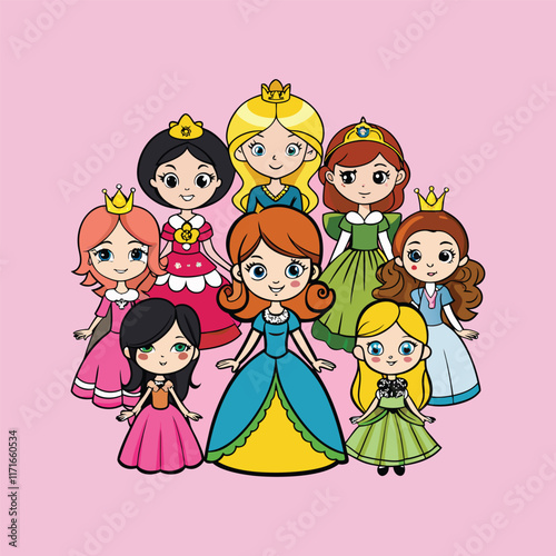 Princess character colecction