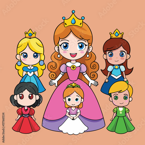 Princess character colecction