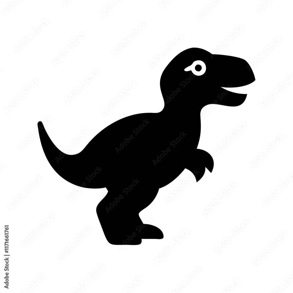 Obraz premium Create a prehistoric dinosaur mascot logo.