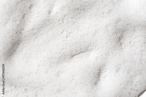 white face cleanser foam texture