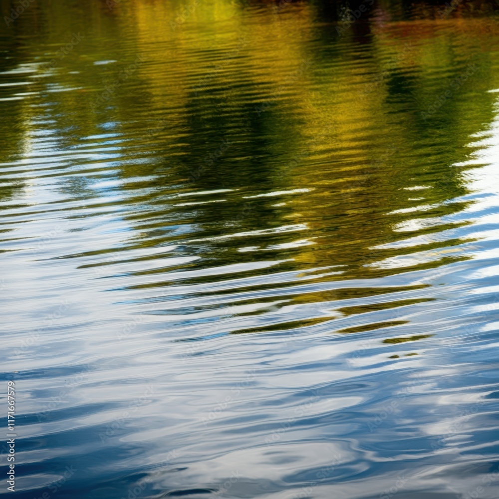 Rippling water surface, golden reflections, abstract patterns, serene nature, sunlight on water, tranquil lake, shimmering wavelets, autumn colors, peaceful scenery, soft focus, ethereal atmosphere, l Rippling water surface, golden reflections, abstract patterns, serene nature, sunlight on water, tranquil lake, shimmering wavelets, autumn colors, peaceful scenery, soft focus, ethereal atmosphere, l