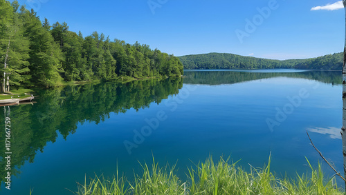 Noon on the lake of Anna photo