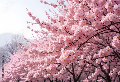 pink cherry blossoms