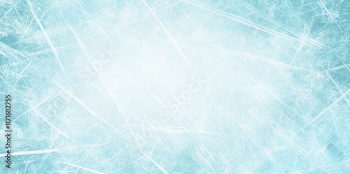 A winter-themed blue background with frost and ice elements, a frozen water aqua texture, cold colors, and a white textured frosty grunge wallpaper pattern, ideal for a frozen icy border, backdrop