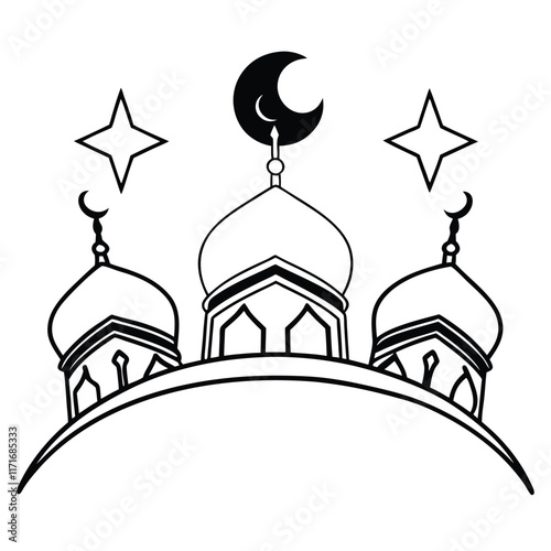 3d-render--islamic-ramadan-decoration--golden-arabAdobet Illustrator Artwork