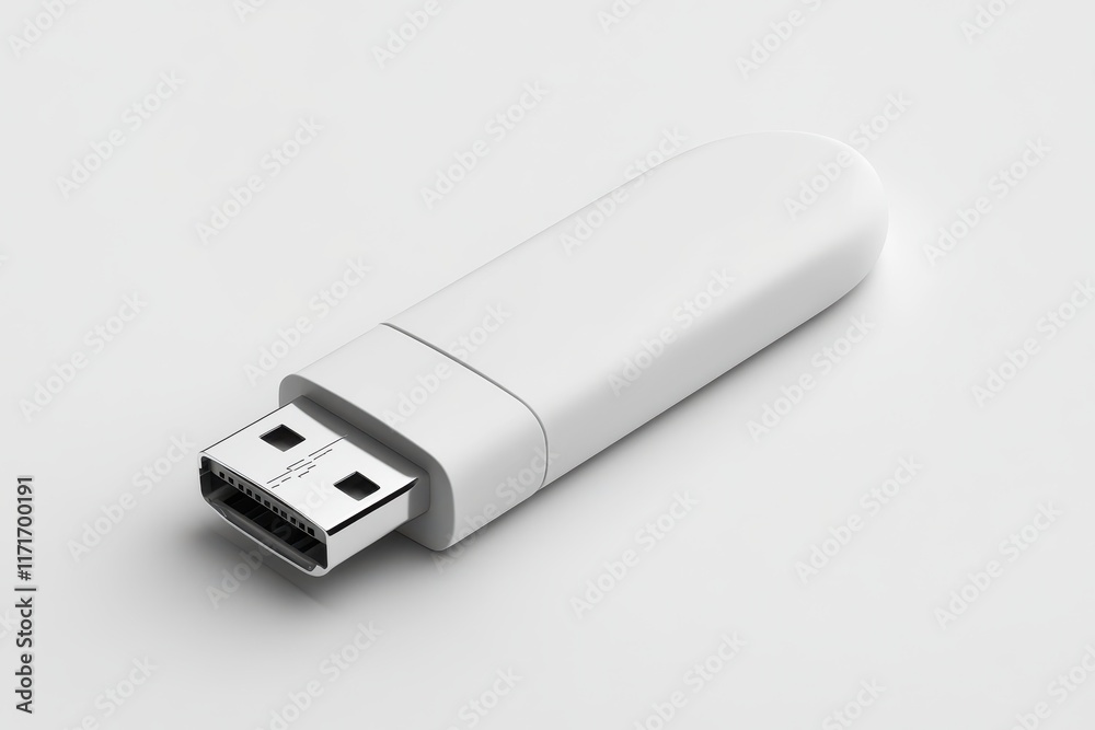 USB Flash Drive Before Isolated and White Background USB Flash Drive Before Isolated and White Background