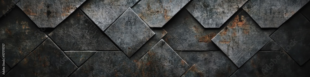 Dark geometric metal, industrial texture, sharp edges, triangular patterns, distressed steel, monochromatic, grungy surface, abstract industrial background, rusted metal, weathered triangles, harsh sh Dark geometric metal, industrial texture, sharp edges, triangular patterns, distressed steel, monochromatic, grungy surface, abstract industrial background, rusted metal, weathered triangles, harsh sh