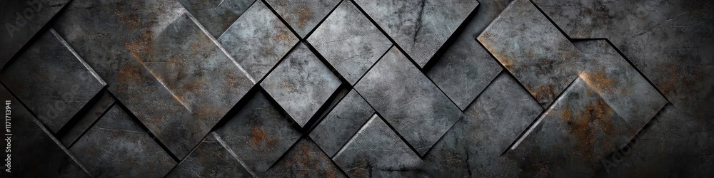 Dark geometric metal, industrial texture, sharp edges, triangular patterns, distressed steel, monochromatic, grungy surface, abstract industrial background, rusted metal, weathered triangles, harsh sh Dark geometric metal, industrial texture, sharp edges, triangular patterns, distressed steel, monochromatic, grungy surface, abstract industrial background, rusted metal, weathered triangles, harsh sh