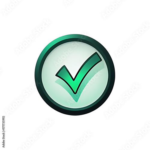 check mark icon, check mark button, green button