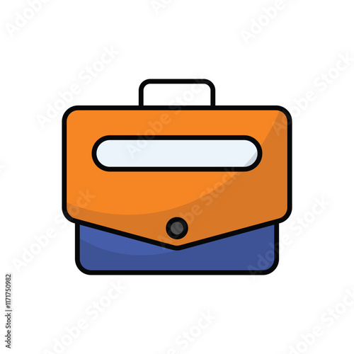 Briefcase vector icon