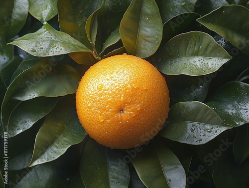 Sustainable Orange Close-Up