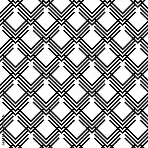 Geometric zig zag pattern, herringbone, vector photo