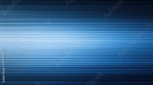 Abstract blue horizontal lines background.