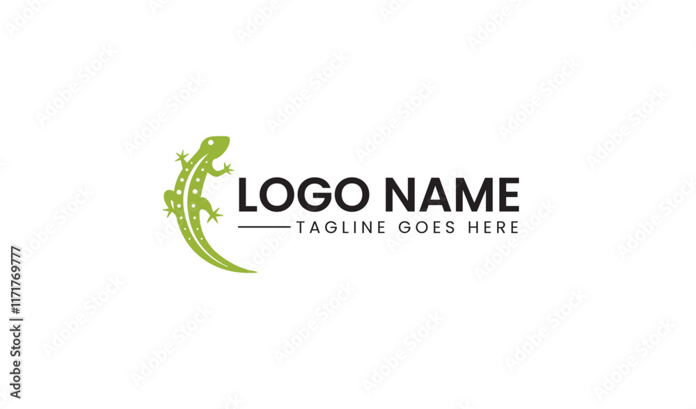 Lizard Logo | Nutrition Concept Logo Idea with Lizard Lizard Logo | Nutrition Concept Logo Idea with Lizard