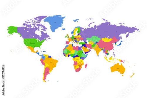 world map