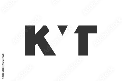 KYT logo design. Initial letter K Y T bold font style for tech startups, consulting, corporate branding. Creative company name, headlines typography identity, trendy logotype. photo