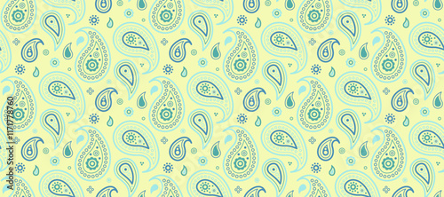 Graphic paisley by arabic botany. Boteh canvas in Indian cucumber tile. Spa card to ethnic droplet.