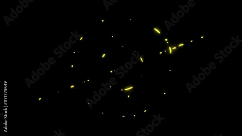 Bullet shooting effect animation with a black screen featuring high-speed action dynamic motion and realistic impact perfect for action, gaming, and special effects themes photo