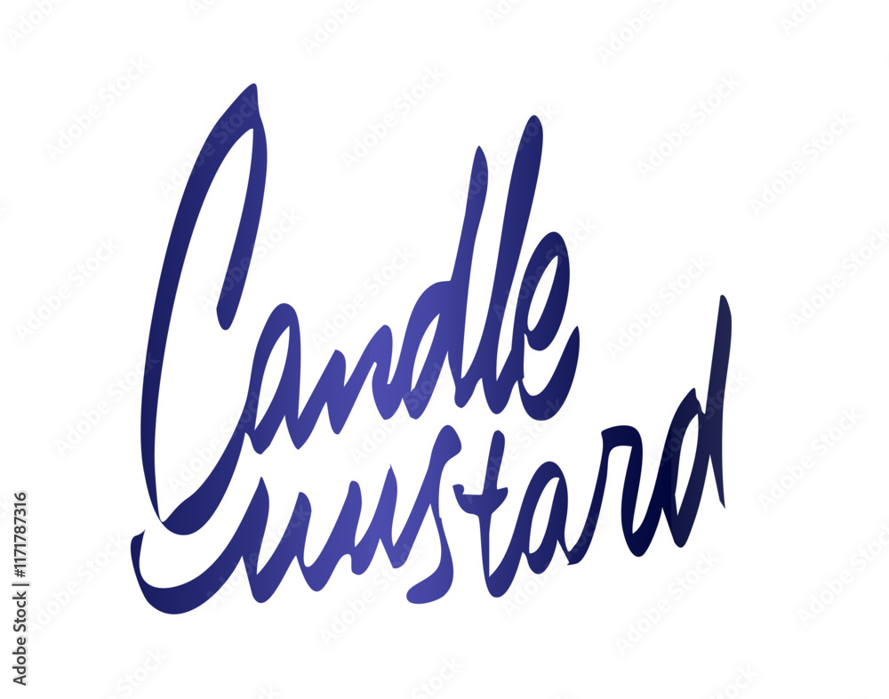 Obraz premium Candle mustard