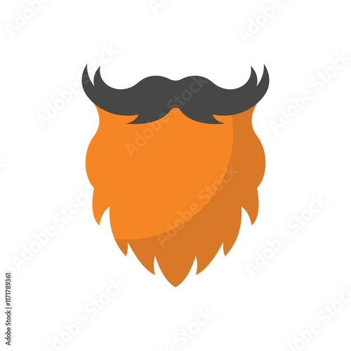 Beard vector icon