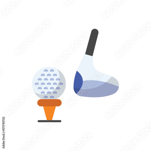 Golf vector icon